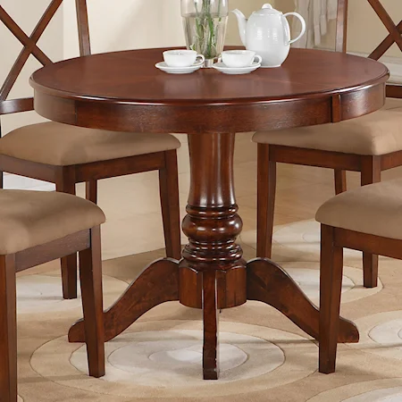 Oval Dining Table with Butterfly Leaf